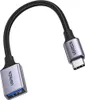 A Ugreen USB-C to USB-A OTG adapter cable is shown against a white background. Náhľad obrázku produktu