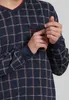 Götzburg Herren Pyjama Schlafanzug lang mit Bündchen Produktbild-Vorschau 4