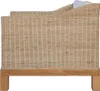 vidaXL Sessel mit Auflagen Natur Rattan -  Sessel Produktbild-Vorschau 5