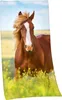 Pferd Velourstuch / 75x150 cm Produktbild-Vorschau 3