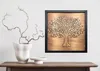 CopperAndCraf Art mural personnalisé en cuivre 24x24 cm, Voir les images du produit 2