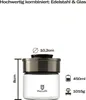 BURI Vorratsglas Vakuumglas 450-1950ml  | Vorratsdosen Glas Produktbild-Vorschau 4