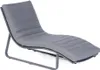 Liege Cloud 67 x 154 x 83 cm Aluminium und Olefin Anthrazit Produktbild-Vorschau 1