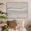 MuchoWow® - Leinwandbilder - Abstrakt - Kunst - Linien - Produktbild-Vorschau 2