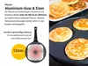 endusor Pancake Pfanne mit Smiley Motiv für Induktion mit Antihaftbeschichtung zum Braten von Pancak Produktbild-Vorschau