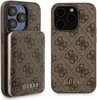 A collage of two images showing an iPhone case and a power bank with a repeating Guess logo pattern. Podgląd zdjęcia produktu