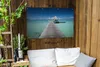 Gartenposter - 120x80 cm - Anlegestelle Produktbild-Vorschau 2