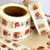 Samolepky kapybara, 500 kusov, motivačné, pre deti, Náhľad obrázku produktu 3