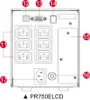 CyberPower PR750ELCD Line-Interactive USV 750VA/675W Tower, Produktbild-Vorschau 16