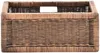 KRINES HOME Stabiles Set / 2 Regalkorb mit Holzrahmen Produktbild-Vorschau 6