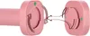 Diagram showing how to connect two parts of a pink dumbbell. Náhľad obrázku produktu