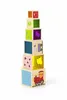 VIGA Drevená vzdelávacia pyramída Montessori, triedič, Náhľad obrázku produktu 22