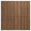 Bretterzaun Pinus DIY-Bausatz Kiefer KDI braun Produktbild-Vorschau 2
