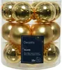 A clear, well-lit product shot of a package of gold Christmas ornaments. Produktbild-Vorschau