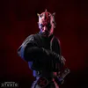 A bust of Darth Maul from Star Wars against a dark red background. Náhľad obrázku produktu