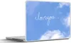 MuchoWow® Laptop Aufkleber Sticker Cover Ich liebe dich Produktbild-Vorschau 1