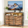 Komoda FCH s 6 látkovými zásuvkami, otvoreným priestorom, 2 Náhľad obrázku produktu 6