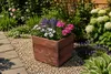 Jardinière carrée 30 x 30 x 28 cm – Pot de fleurs moderne, Voir les images du produit 5