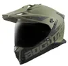 Casco enduro Bogotto FG-601 Duo in fibra di vetro, verde Anteprima dell’immagine prodotto 1