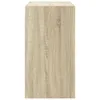 vidaXL Wandschrank mit Glastüren Sonoma-Eiche 68x37x68,5 cm Produktbild-Vorschau 7