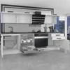 Belini Küchenzeile Küchenblock Linda - Küchenmöbel 240 cm Produktbild-Vorschau 4