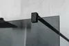 VARIO BLACK Sprchová zástěna, severské sklo, 700 mm Náhled obrázku produktu 2