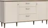 Forte LACETTI Kommode 120, moderne Kommode, Skandi Lamellen Produktbild-Vorschau 3