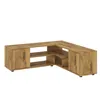 Skye Decor, support TV de haute qualité, finition noyer Voir les images du produit 6