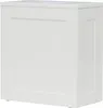 Badezimmerschrank Weiss 31x17x33cm MDF Aufbewahrungsschrank Produktbild-Vorschau 2