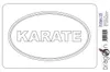 Aufkleber / Autoaufkleber - JDM - Die cut - KARATE EURO Produktbild-Vorschau 2