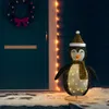 Weihnachtsdeko Pinguin LED Luxus-Gewebe 120 cm Produktbild-Vorschau 2