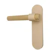 Türklinke mit Langschild  1 Paar Beige Modernes Design Produktbild-Vorschau 3