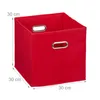 Relaxdays Aufbewahrungsbox 4er Set, faltbare Regalboxen, Produktbild-Vorschau 4