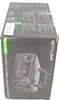 The image shows the packaging of a portable CD radio cassette recorder. Voir les images du produit