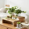 Banc à fleurs en bois recyclé, lot de 2, naturel - 35 / 30 Voir les images du produit 7