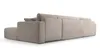 AX LIVING Beige Sofa U Form mit Schlaffunktion – Catea U Produktbild-Vorschau 6