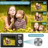 INF Fotocamera digitale 1080P 48 Megapixel zoom 16x Blu Anteprima dell’immagine prodotto 7