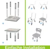 XMTECH 60 × 60 cm detský stôl s 2 stoličkami detská sedacia Náhľad obrázku produktu 6