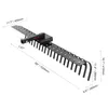 Wertykulator ciągniony VEVOR 152,4 cm z 21 stalowymi zębami Podgląd zdjęcia produktu 8