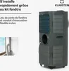 Klarstein Kraftwerk Smart 12K Climatiseur Mobile - 12,000 Voir les images du produit 5