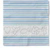 Sovie HOME Serviette Kommunion/Konfirmation in Weiß-Blau Produktbild-Vorschau 1