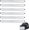 6x LED Wannenleuchten, 4320 Lumen, Sensor, Kaltweiß, L Produktbild-Vorschau 1