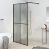 vidaXL Paroi de douche pour douche à l'italienne 118x190 cm Voir les images du produit 2