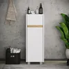 VCM Midischrank – schmaler Badschrank mit 1 Schublade und 1 Produktbild-Vorschau 2