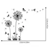 Wandtattoo Löwenzahn, Wandtattoo Pusteblume Schmetterling Produktbild-Vorschau 2