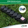 InLine 16493O, 3 m, Typ F, IP44, Schwarz, Kunststoff, 3 Produktbild-Vorschau 4