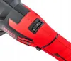 A close-up view of the handle and speed control of a red and black power tool. Náhled obrázku produktu