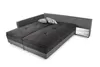 Federkern Ecksofa Doppelbett Dauerschläfer Bettkasten Couch Produktbild-Vorschau 13