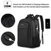 Rucksack Laptop-Rucksack Herren mit USB-Ladebuchse Große Produktbild-Vorschau 4