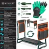 KESSER® 2 in 1 XXL Kniebank für Gartenarbeit Gepolstert Produktbild-Vorschau 2
